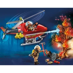 City Action Brandbestrijding Helikopter - 71195|Playmobil Store