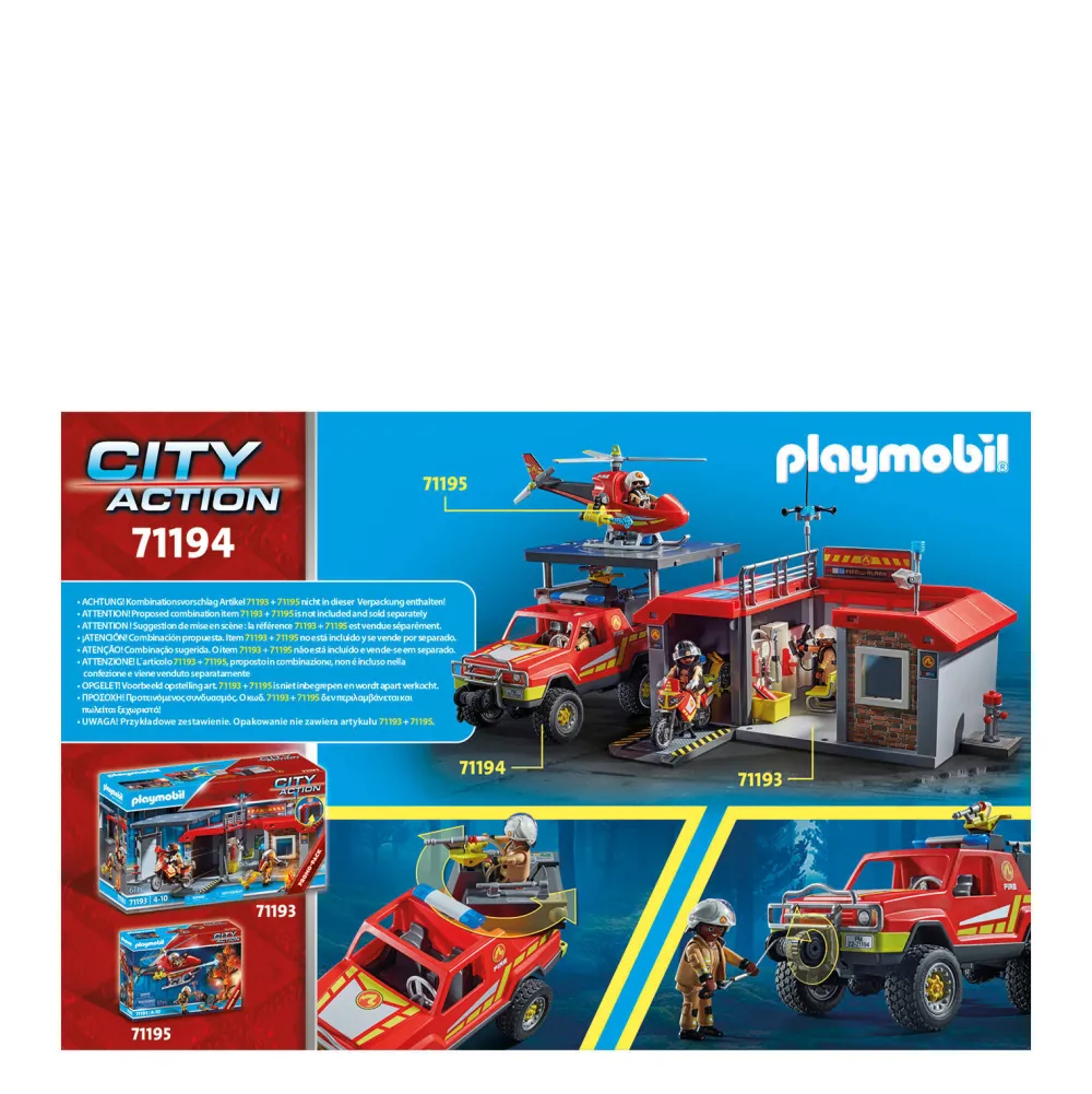 City Action Brandweerwagen - 71194|Playmobil Sale