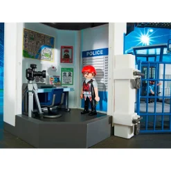 City Action Politiebureau Met Gevangenis|Playmobil New