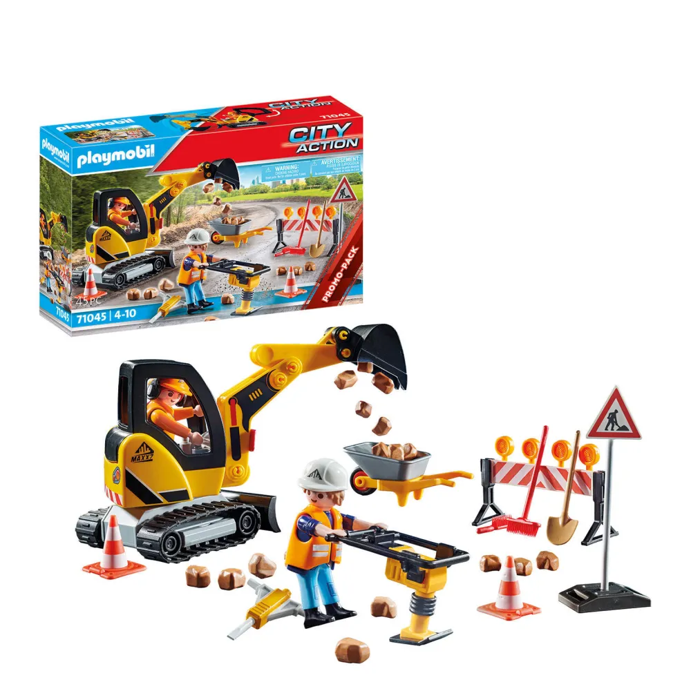 City Action Wegenbouw - 71045|Playmobil Cheap