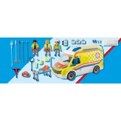 City Life Ambulance Met Licht En Geluid - 71202|Playmobil Cheap