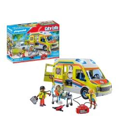 City Life Ambulance Met Licht En Geluid - 71202|Playmobil Cheap