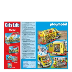City Life Ambulance Met Licht En Geluid - 71202|Playmobil Cheap