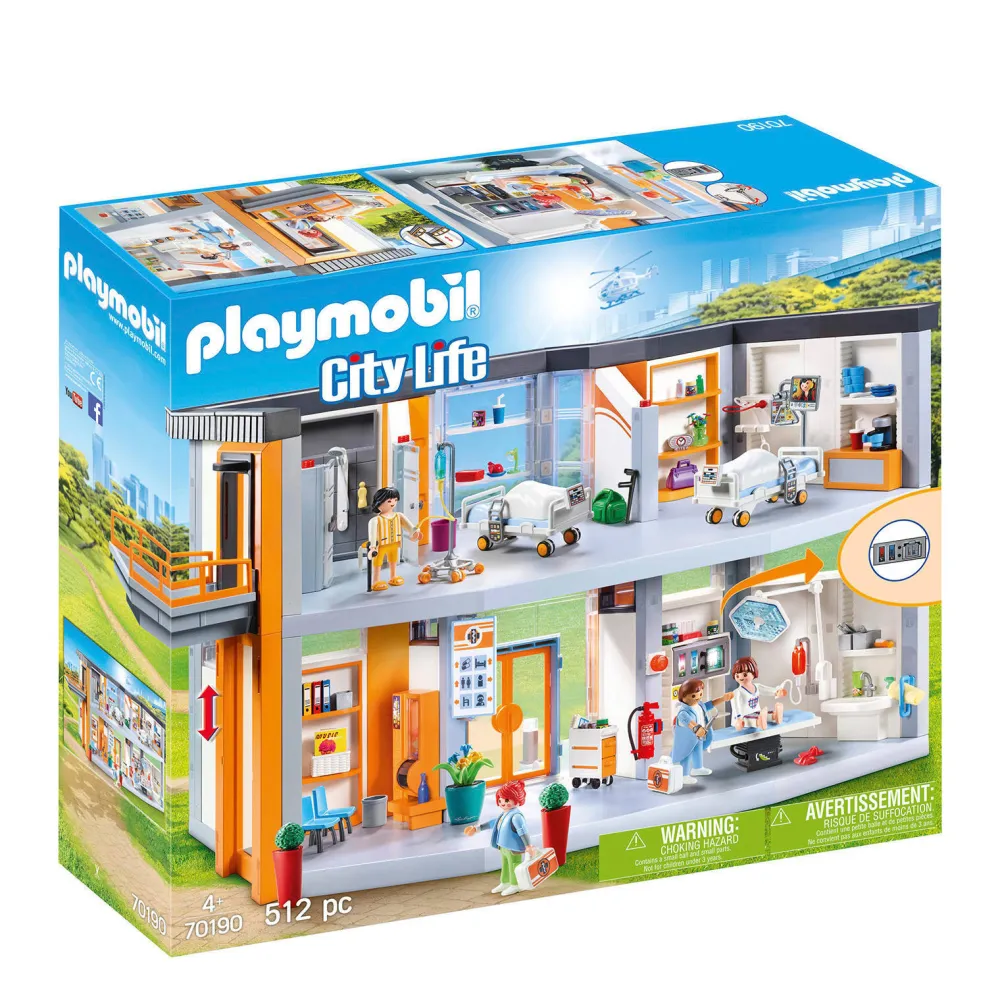 City Life Groot Ziekenhuis Met Inrichting 70190|Playmobil Fashion