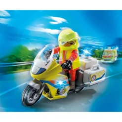 City Life Noodmotorfiets Met Zwaailicht - 71205|Playmobil Cheap