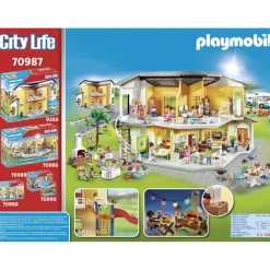 City Life Zwembadfeest Met Glijbaan 70987|Playmobil Clearance