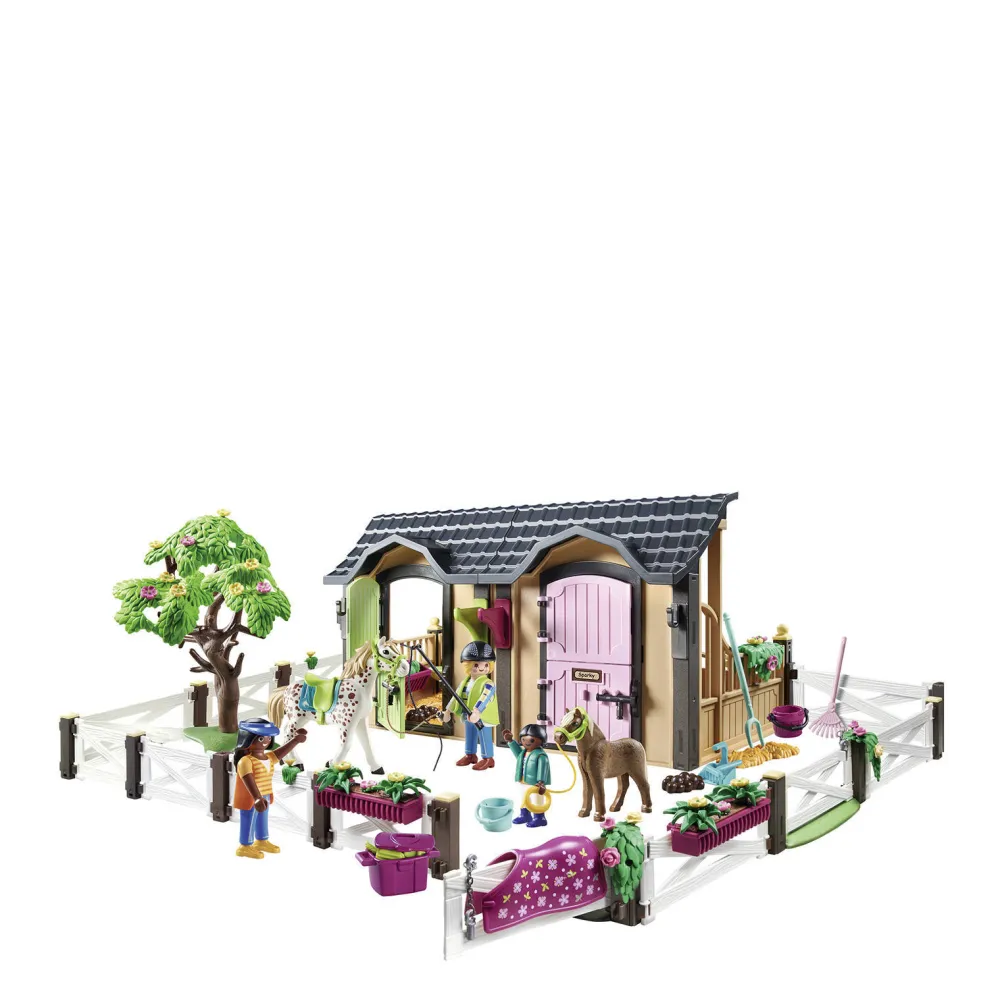 Country Rijlessen Met Paardenboxen 70995|Playmobil Best