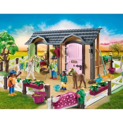 Country Rijlessen Met Paardenboxen 70995|Playmobil Best