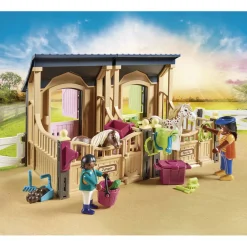 Country Rijlessen Met Paardenboxen 70995|Playmobil Best