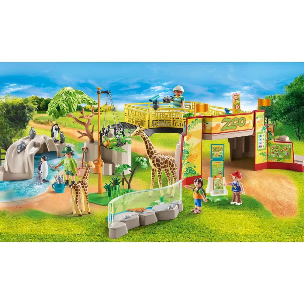 Family Fun Avontuurlijke Dierentuin - 71190|Playmobil Discount