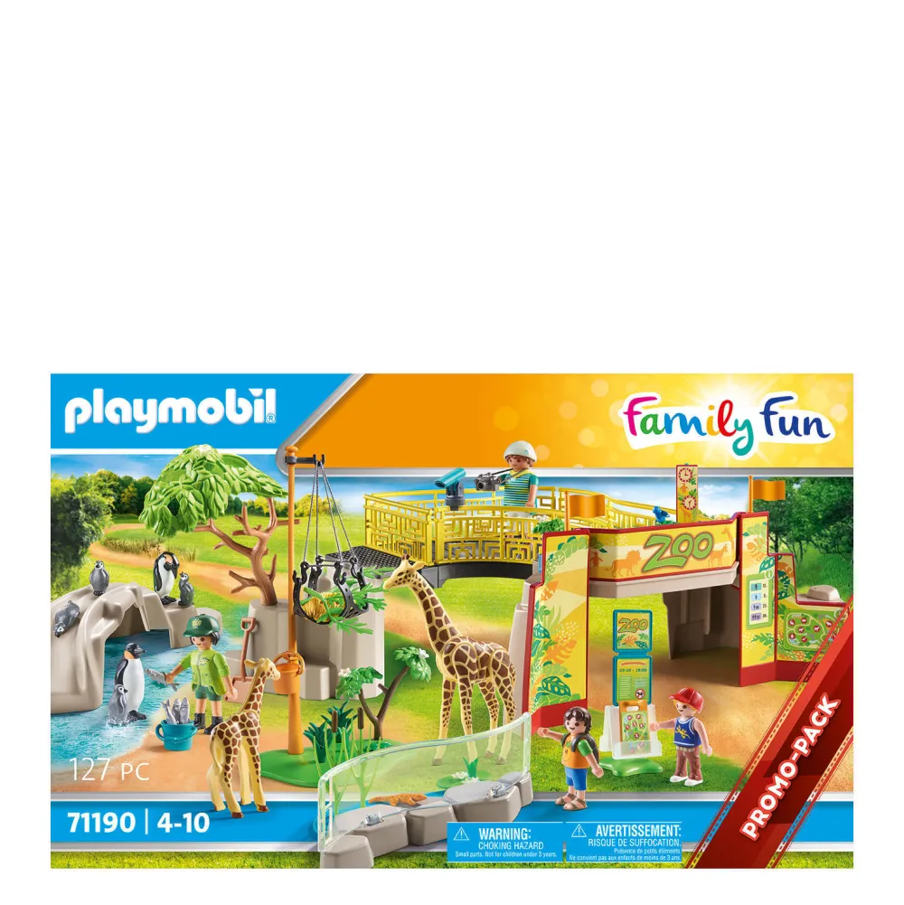 Family Fun Avontuurlijke Dierentuin - 71190|Playmobil Discount