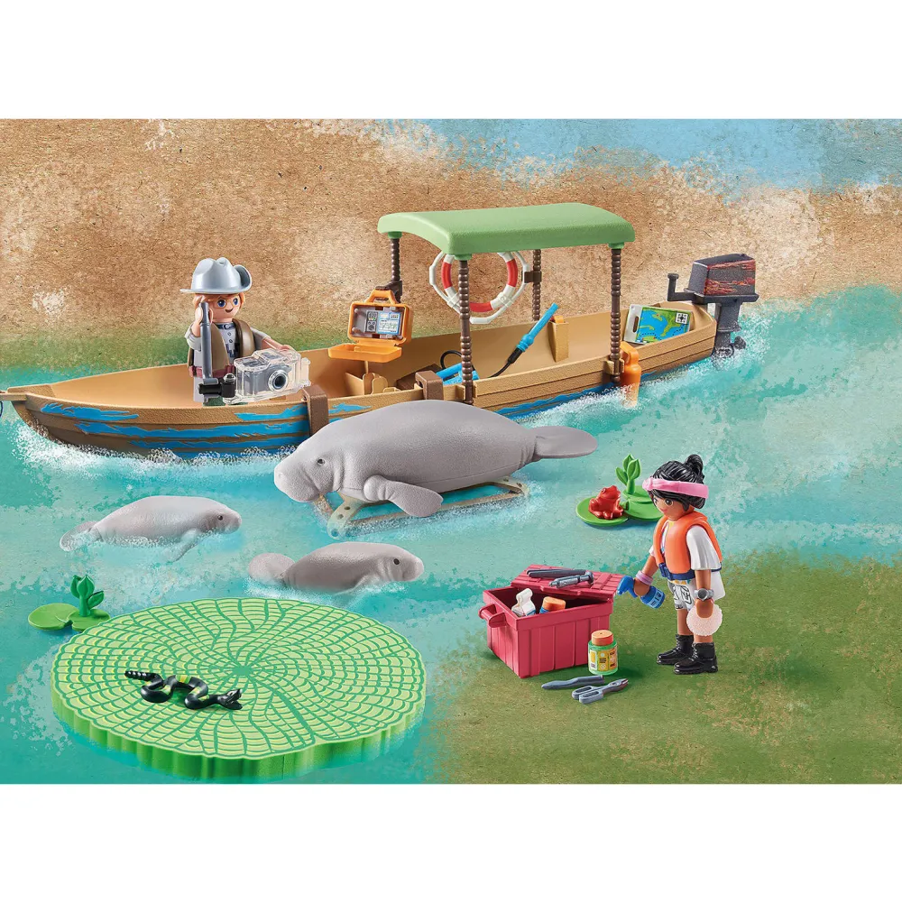 Wiltopia Boottocht Naar De Zeekoeien - 71010|Playmobil Discount