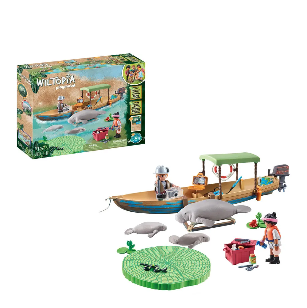 Wiltopia Boottocht Naar De Zeekoeien - 71010|Playmobil Discount