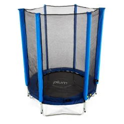 Junior Trampoline Met Veiligheidsnet O140 Cm|Plum New