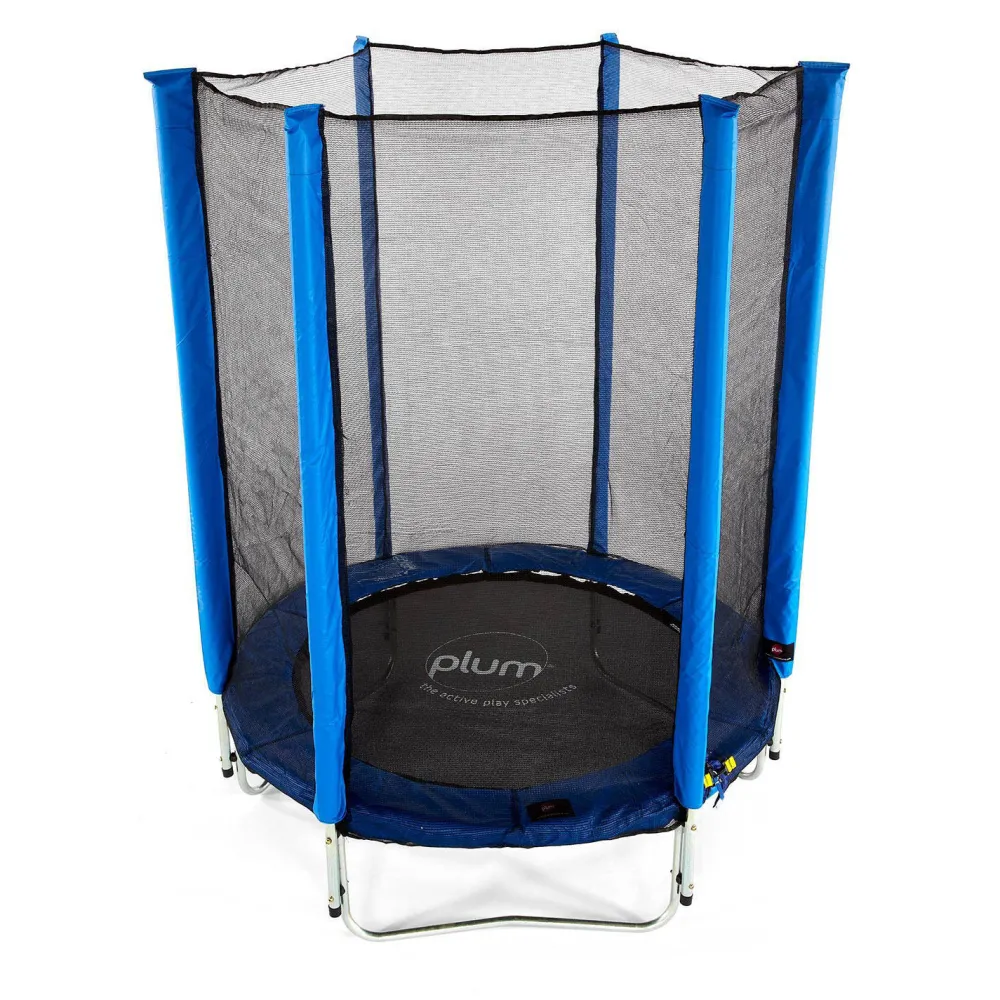 Junior Trampoline Met Veiligheidsnet O140 Cm|Plum New