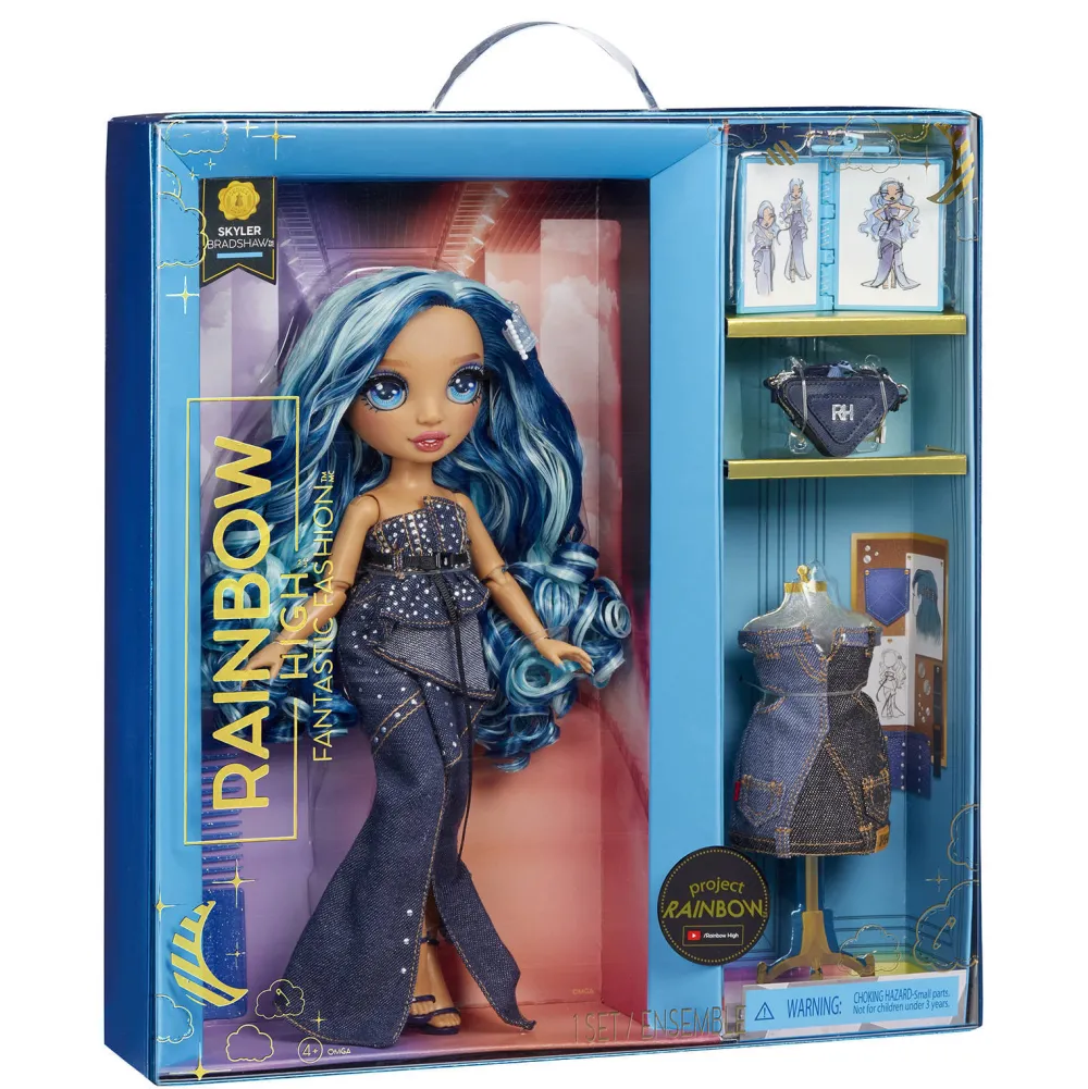 Fantastic Fashion Skyler - Blauwe Pop|Rainbow High Cheap