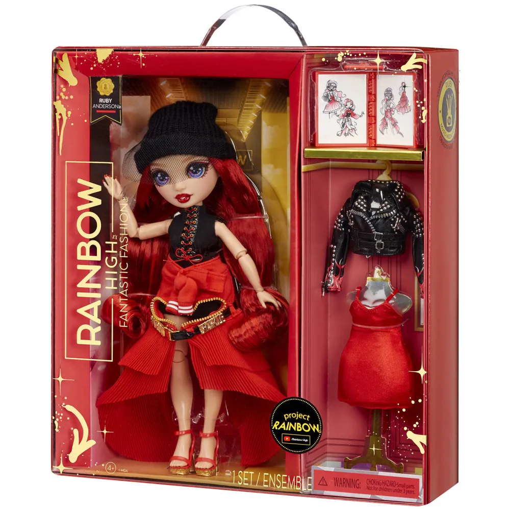 Fantastic Fashion Ruby Anderson - Rode Pop|Rainbow High Outlet