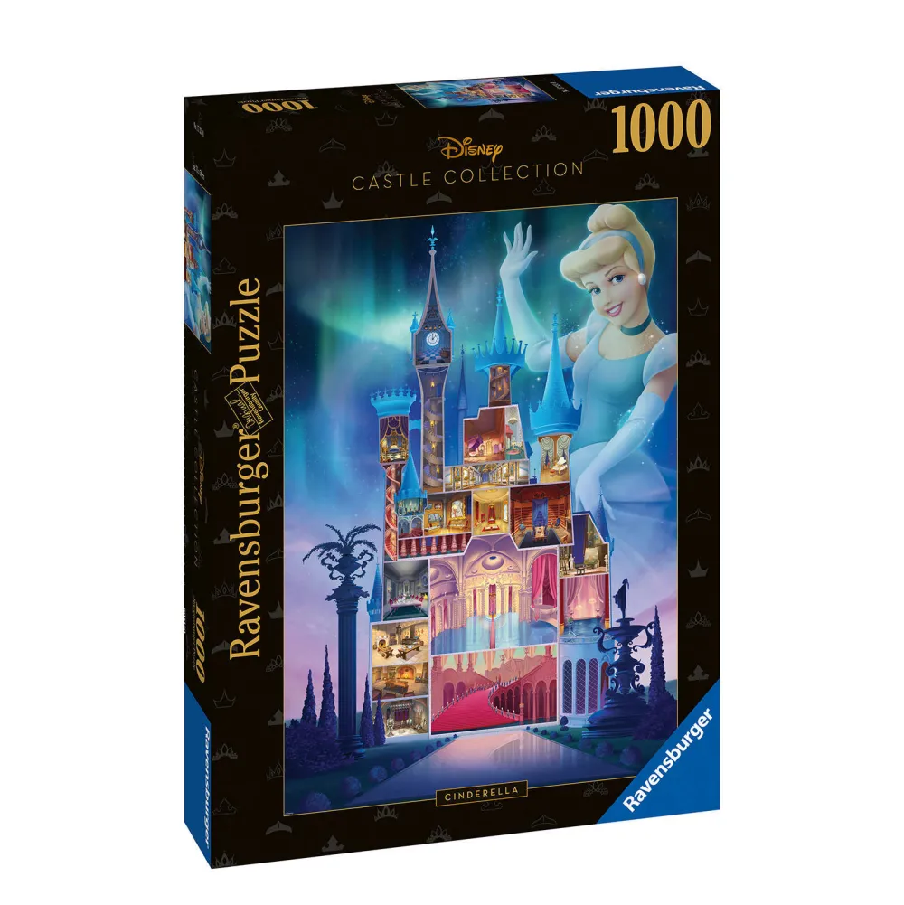 Disney Castles Cinderella Legpuzzel 1000 Stukjes|Ravensburger New