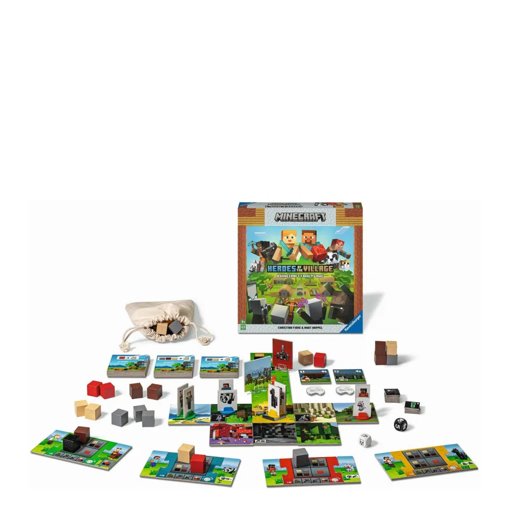 Minecraft Junior - Heroes Of The Village|Ravensburger New