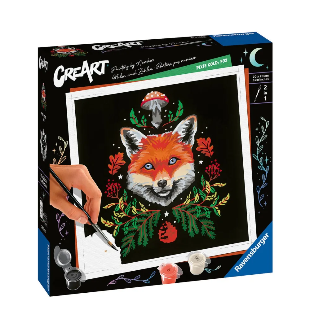 Pixie Cold Edition Fox - Schilderen Op Nummer Voor Volwassenen|Ravensburger Flash Sale
