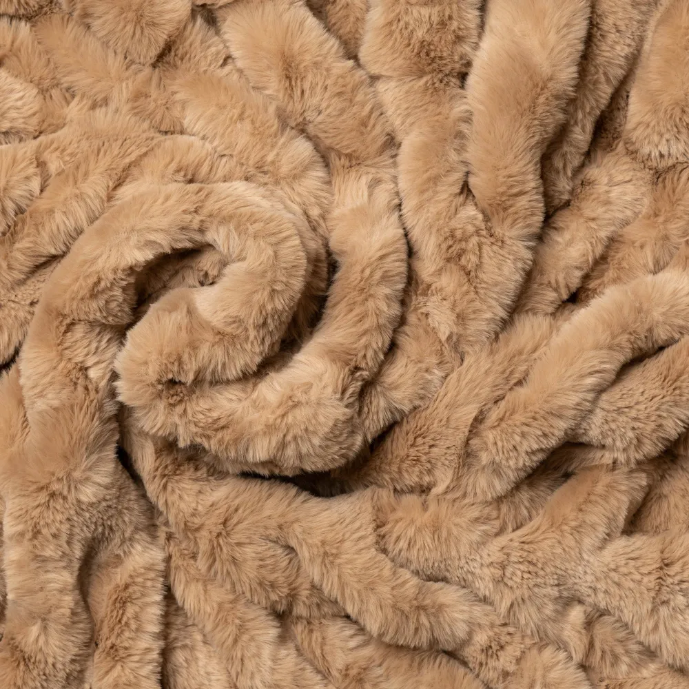 Fashion Riviera Maison Plaid Rm Belfort Faux Fur (170X130 Cm)