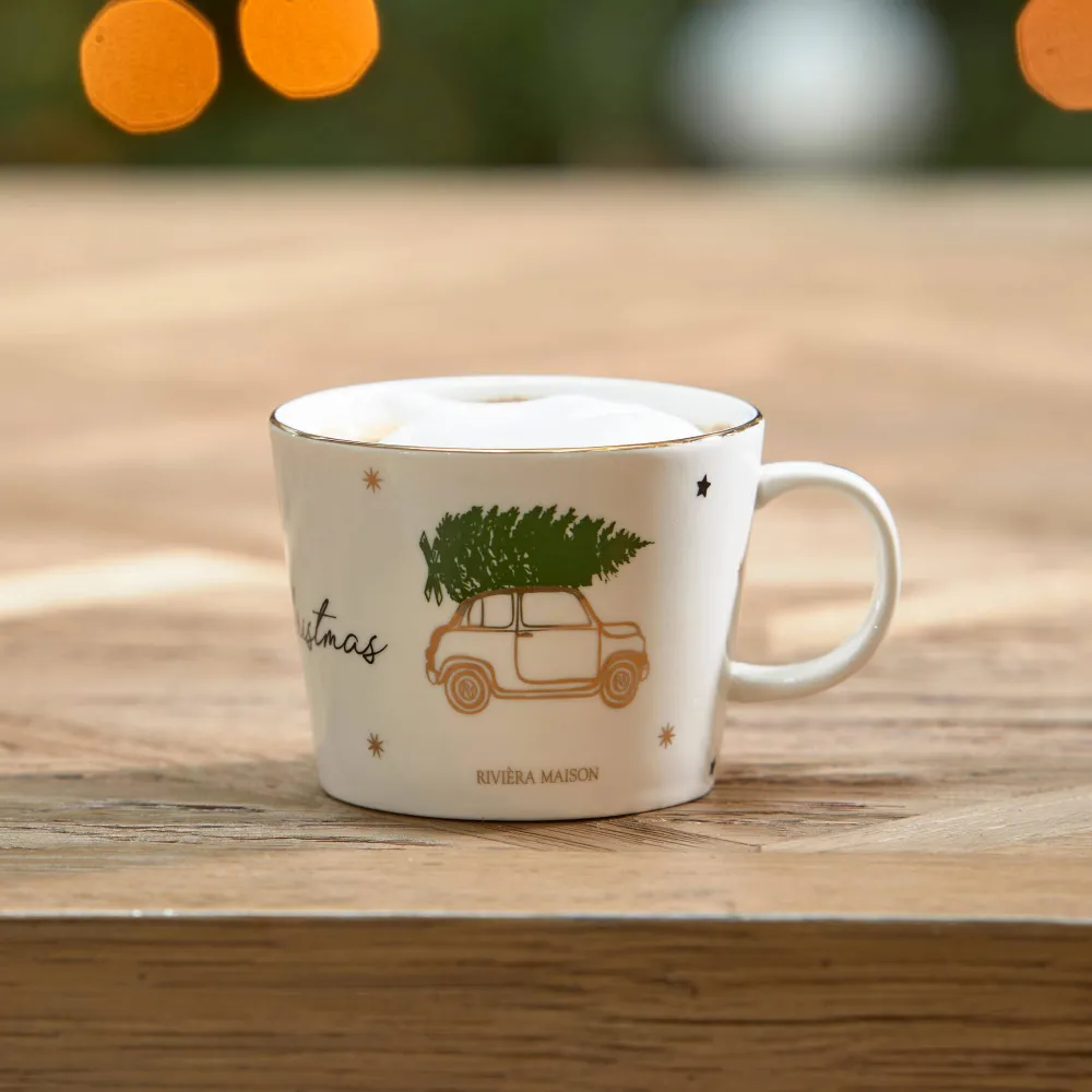 Outlet Riviera Maison Rm Driving Home For Christmas Mok (O9,5 Cm)