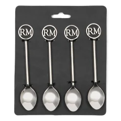 Outlet Riviera Maison Rm Monogram Koffielepel (Set Van 4)