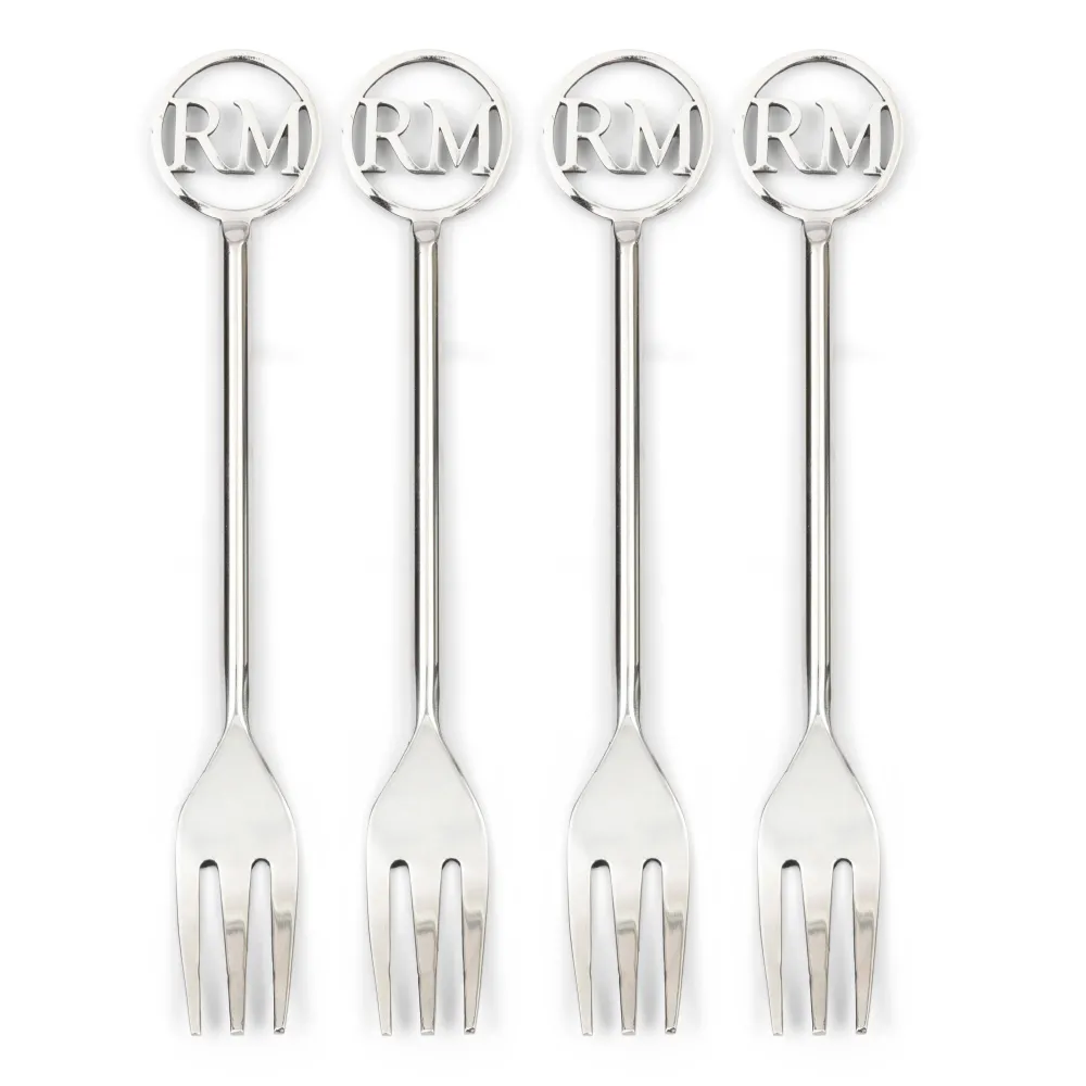 Flash Sale Riviera Maison Rm Monogram Gebaksvorkje (Set Van 4)