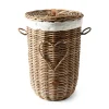 Shop Riviera Maison Rustic Rattan Heart Wasmand (80 Liter)