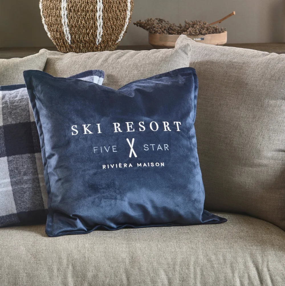 Best Riviera Maison Sierkussenhoes Rm Ski Resort (50X50 Cm)