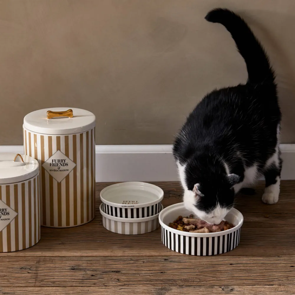 Store Riviera Maison Voorraadpot - Furry Friends Dog Food Storage Jar (17,5X28 Cm)