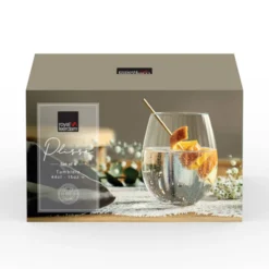 Hot Royal Leerdam Waterglas Plisse (Set Van 4)