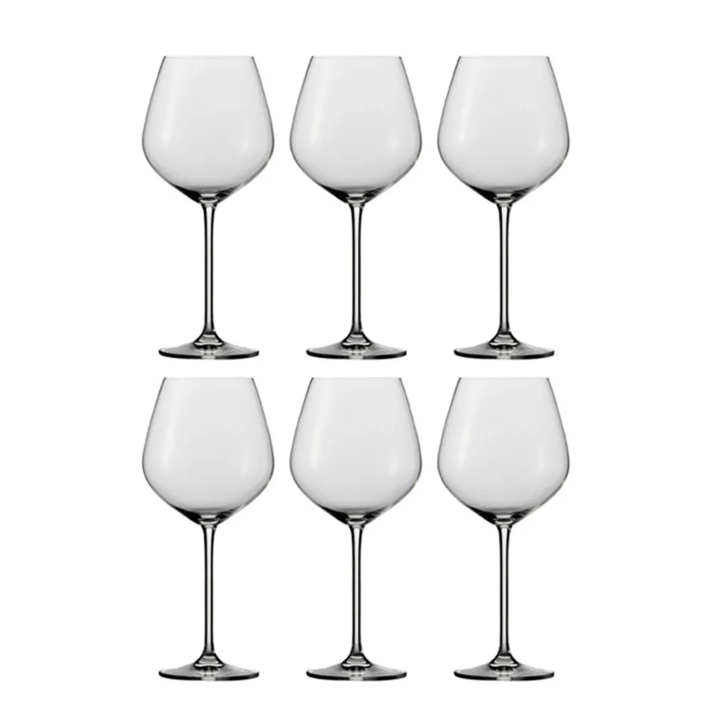 Store Schott Zwiesel Bourgogneglas Fortissimo - Set Van 6