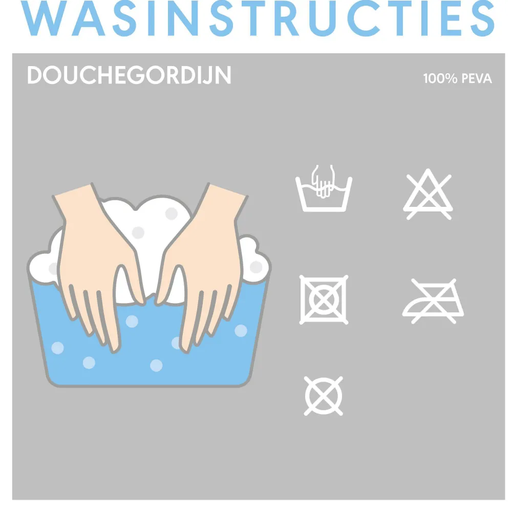 Discount Sealskin Douchegordijn Retro