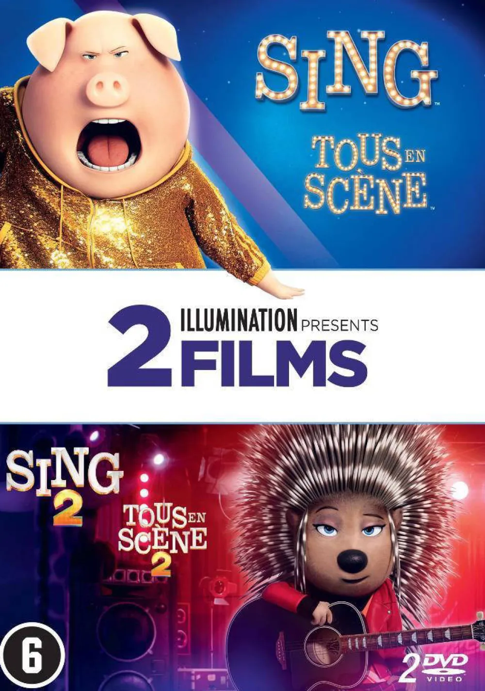 Sing 1 + 2 (Dvd)|wehkamp Discount