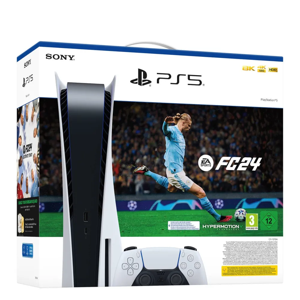 Playstation 5 Console - Ea Sports Fc 24 Bundel (Voucher)|Sony Clearance