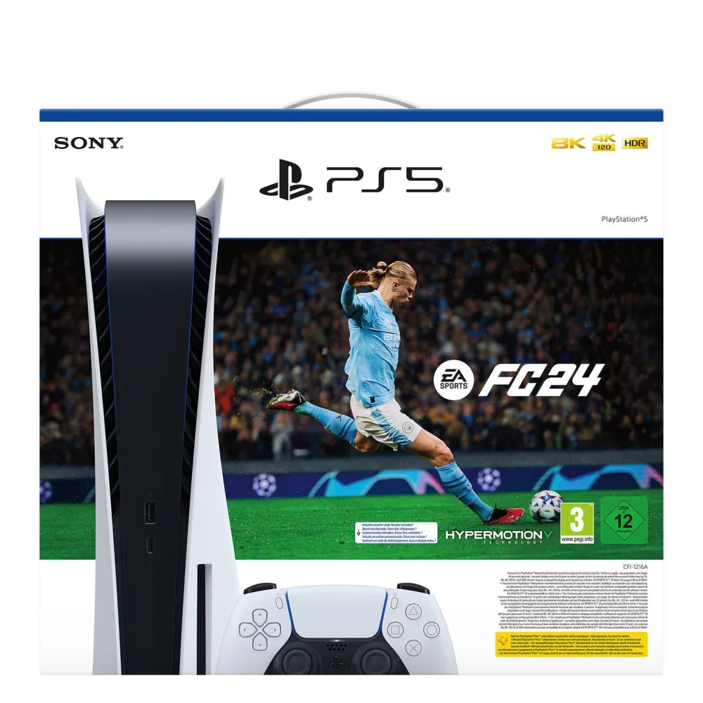 Playstation 5 Console - Ea Sports Fc 24 Bundel (Voucher)|Sony Clearance