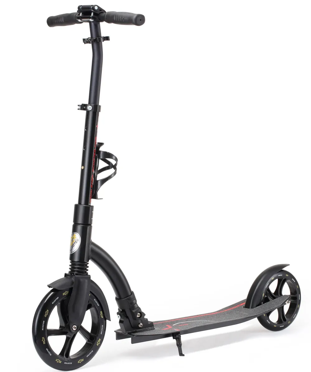 Alu City Vouwbaar 230Mm Geveerd, Zwart|STAR SCOOTER New