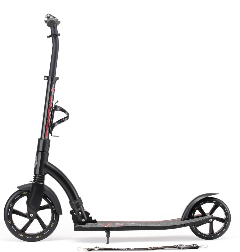 Alu City Vouwbaar 230Mm Geveerd, Zwart|STAR SCOOTER New