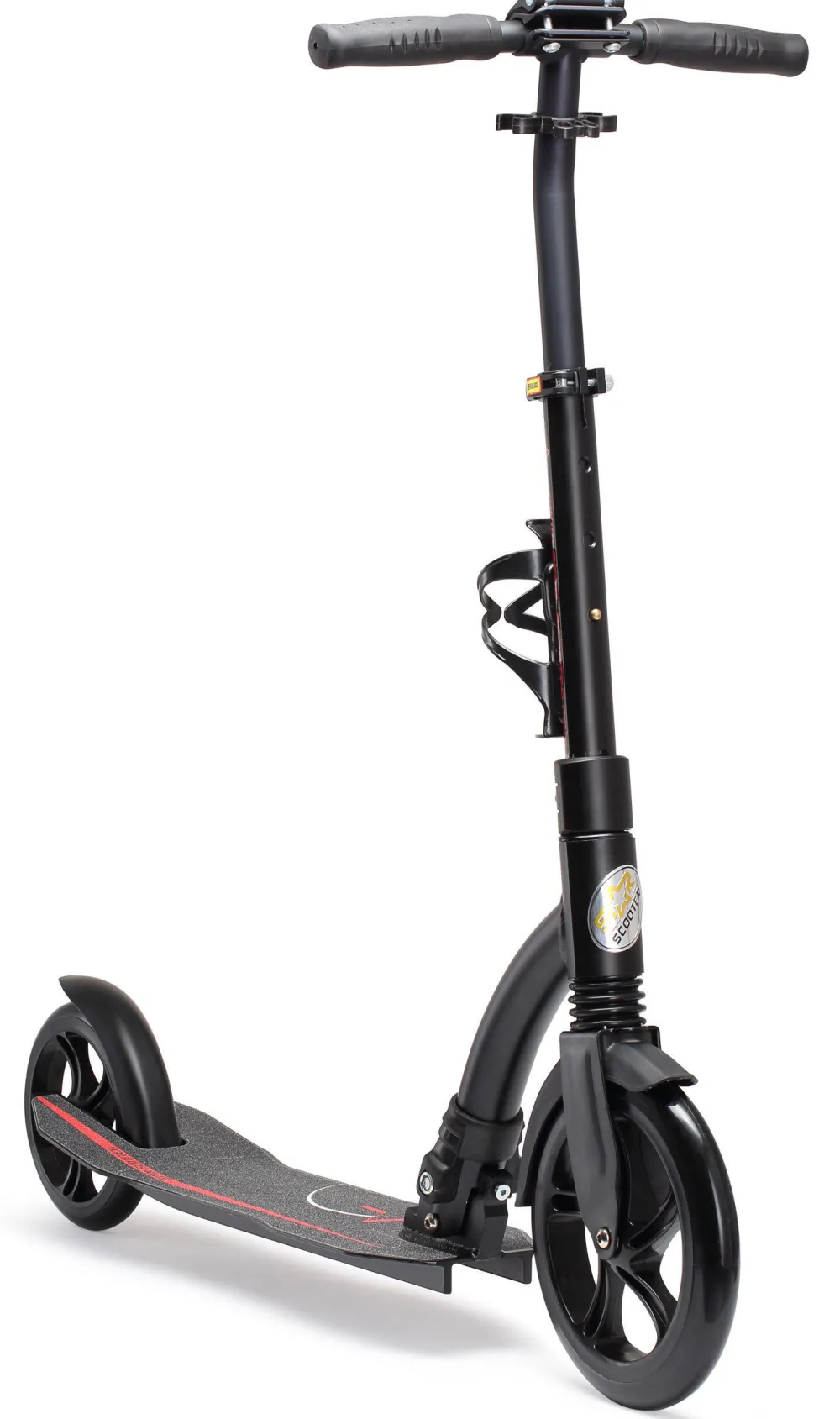 Alu City Vouwbaar 230Mm Geveerd, Zwart|STAR SCOOTER New