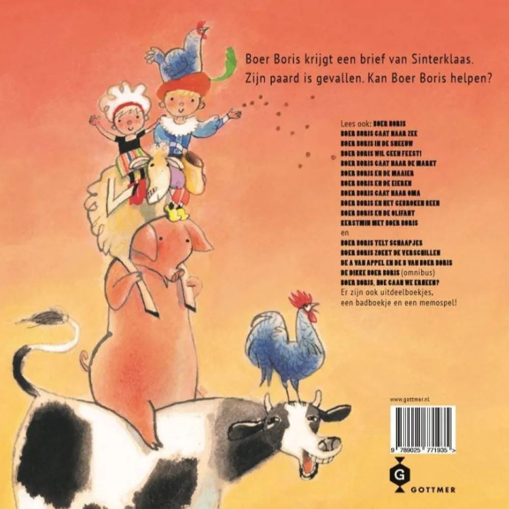 Ted Van Lieshout Boer Boris: Boer Boris, Een Paard Voor Sinterklaas|wehkamp Shop