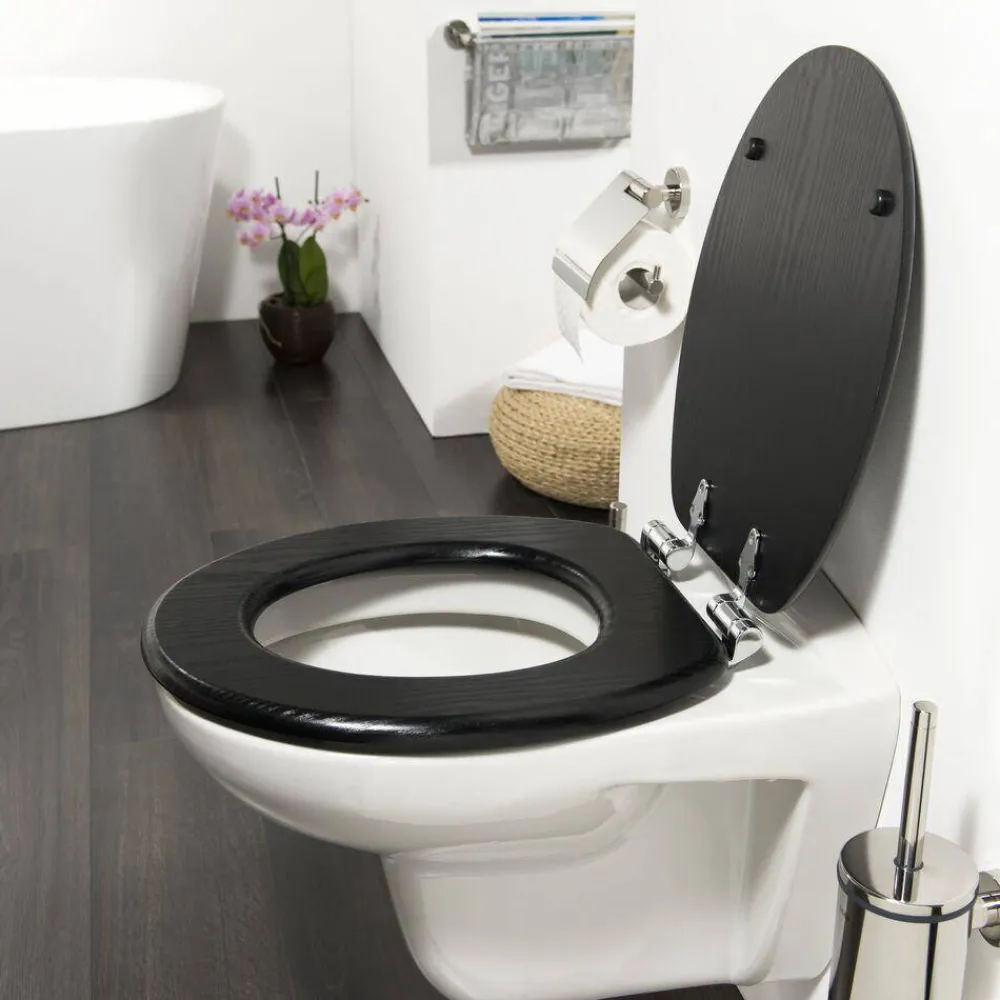 Fashion Tiger Toiletbril Blackwash
