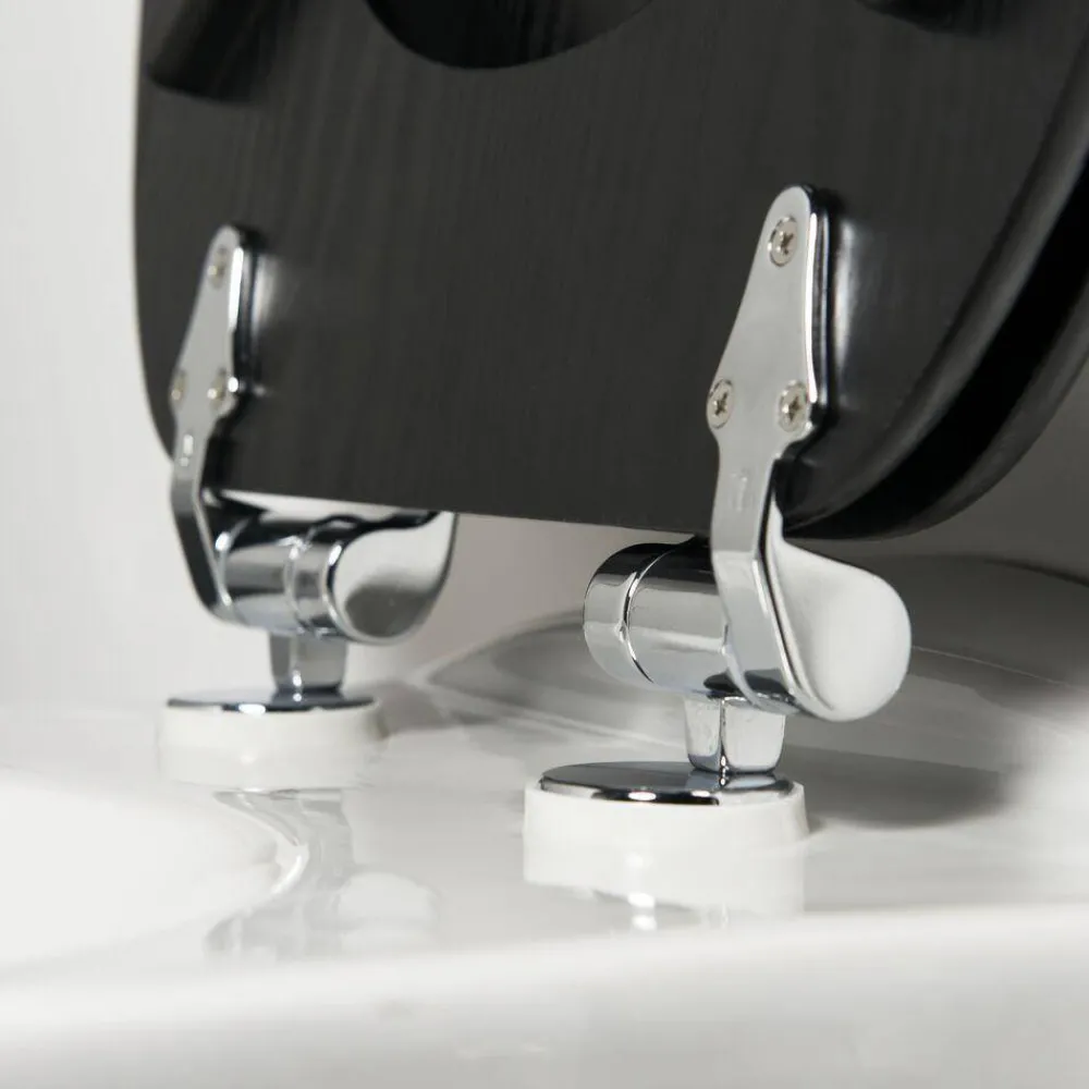Fashion Tiger Toiletbril Blackwash