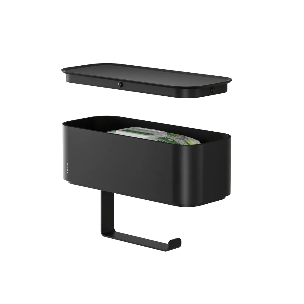 Cheap Tiger Toiletrolhouder Met Opbergbakje 2-Store
