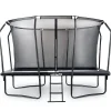Premium Trampoline Met Veiligheidsnet 244 X 366 X 85 Cm|Virtufit Discount