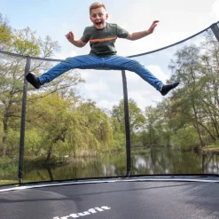 Premium Trampoline Met Veiligheidsnet 305 X 305 X 65 Cm|Virtufit New