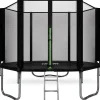 Trampoline Met Veiligheidsnet 305 X 305 X 65 Cm|Virtufit Best Sale