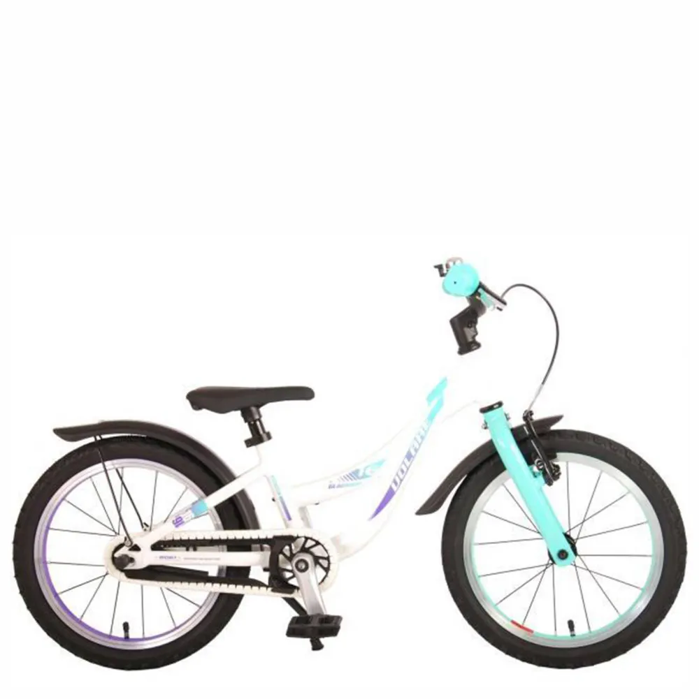 Glamour Kinderfiets 16 Inch Parelmoer/ Mintgroen|Volare Clearance