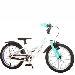 Glamour Kinderfiets 16 Inch Parelmoer/ Mintgroen|Volare Clearance