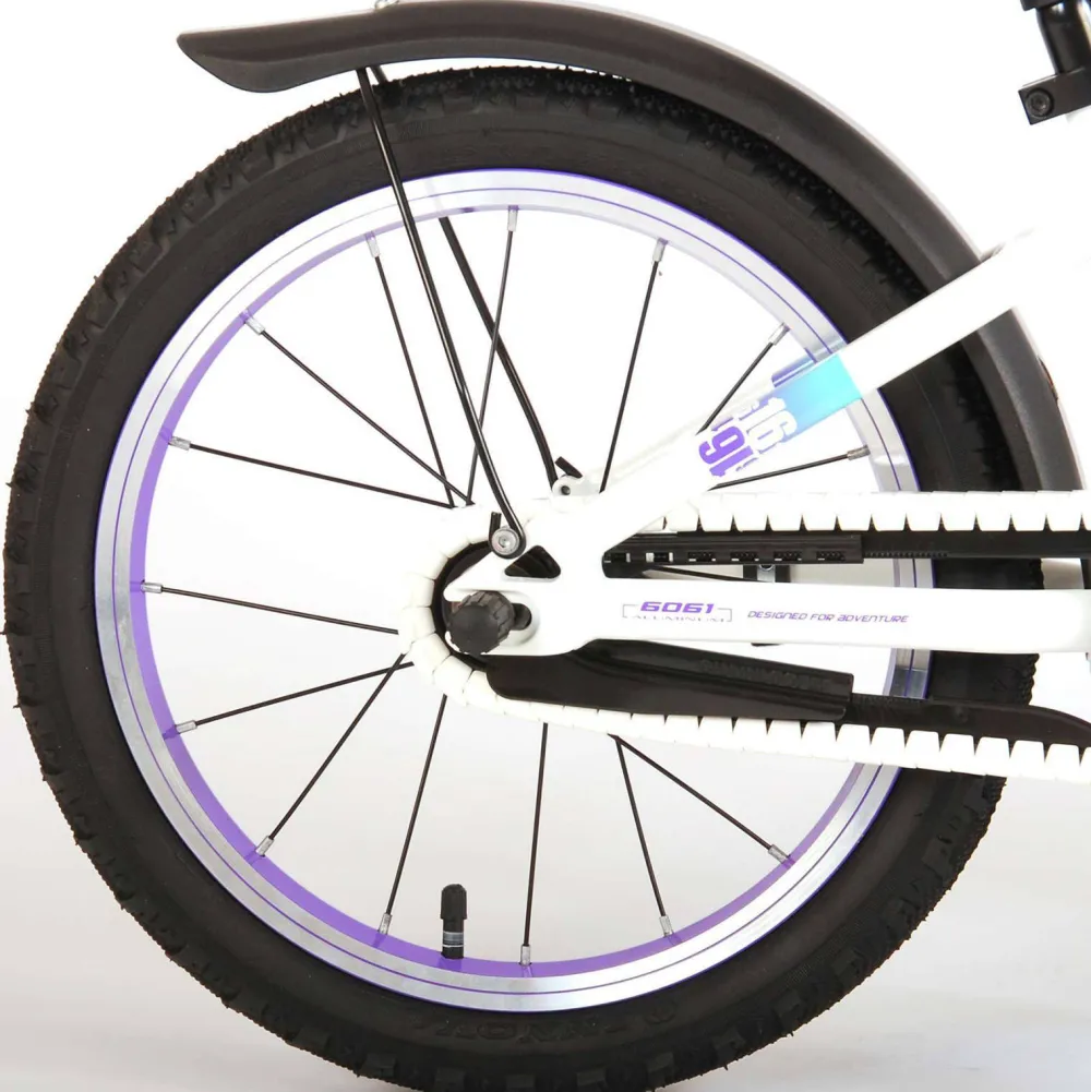 Glamour Kinderfiets 16 Inch Parelmoer/ Mintgroen|Volare Clearance